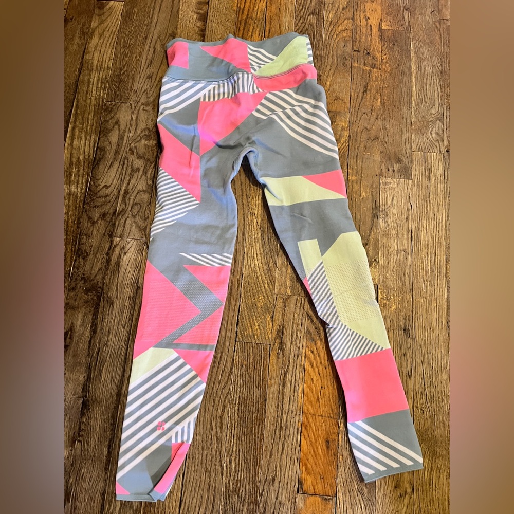 Sweaty Betty Interval 7/8 Seamless workout leggings